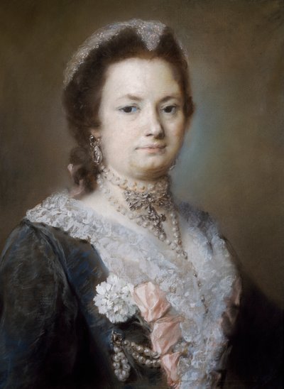 Ritratto di una signora da Rosalba Giovanna Carriera