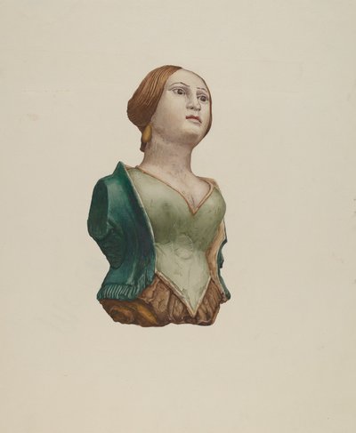 Figura a mezzo busto da Rosamond P. Gray