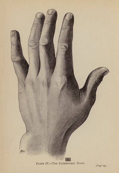 La Mano Elementare da Rosamund Brunel Horsley Gotch