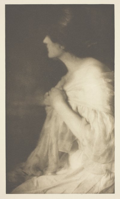 Miss M. di Washington, n. 17 dal portfolio "American Pictorial Photography, Series II" (1901); edizione 34/150 da Rose Clark