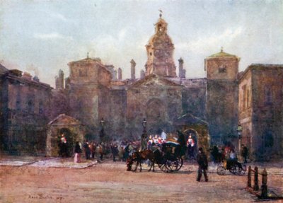 Cambio della guardia, Whitehall da Rose Maynard Barton