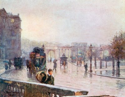 Hyde Park Corner: giorno di pioggia da Rose Maynard Barton