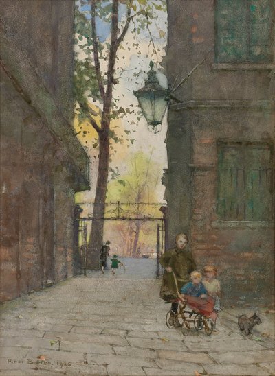 Parks Place, Knightsbridge, Londra, 1916 da Rose Maynard Barton