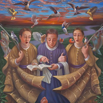 La strada per Emmaus da Rosemarie Adcock
