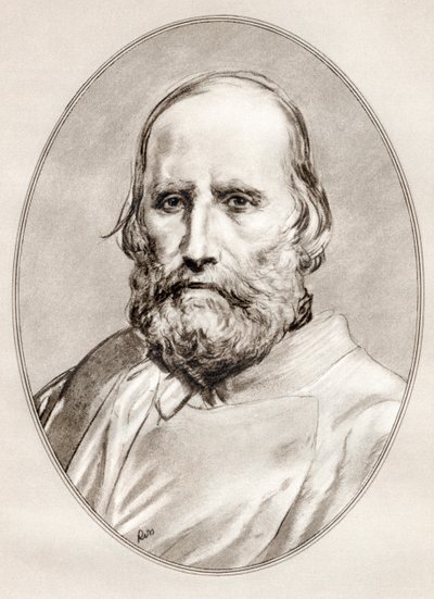 Giuseppe Garibaldi, da Living Biographies of Famous Men da Ross Gordon