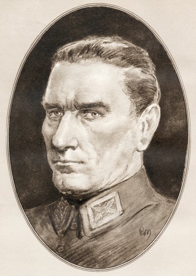 Mustafa Kemal Ataturk, da Living Biographies of Famous Men da Ross Gordon