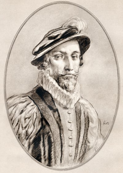 Sir Walter Raleigh, da Biografie Viventi di Uomini Famosi da Ross Gordon