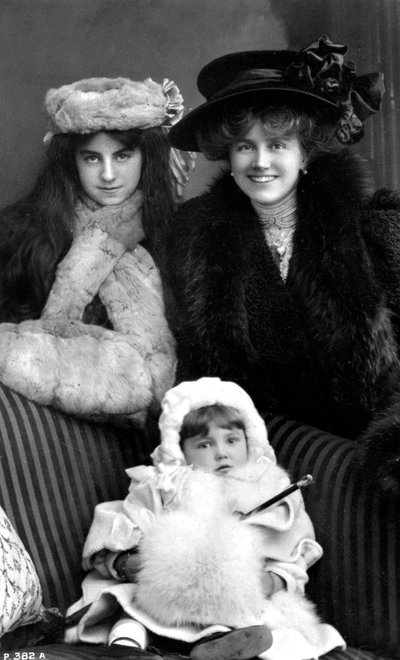 Ellaline Terriss 1872-1971, attrice e cantante inglese, 1908 da Rotary Photo