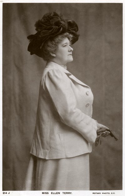 Ellen Terry, attrice britannica, c1900s da Rotary Photo