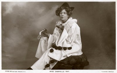 Gabrielle Ray, attrice, ballerina e cantante inglese, c1900s da Rotary Photo