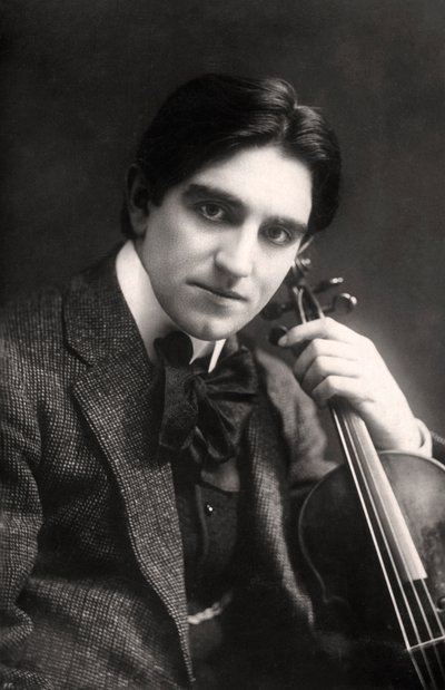 Rohan Clensy, violinista irlandese, 1907 da Rotary Photo