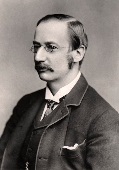 Sir Frederick Bridge 1844-1924, compositore inglese, 1907 da Rotary Photo