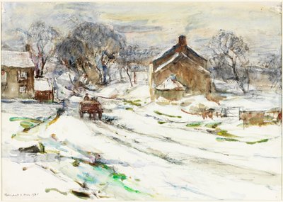 Ellerby - Inverno da Rowland Henry Hill