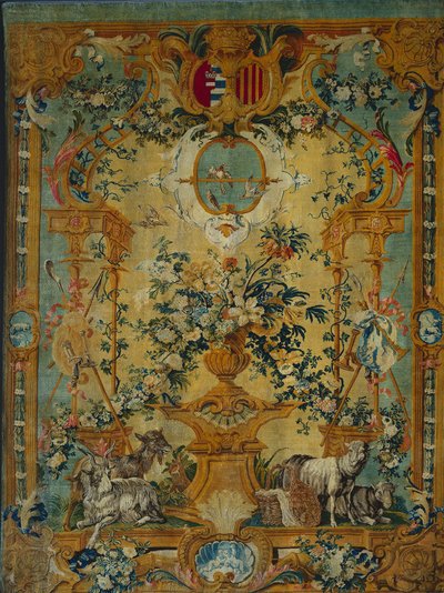 Pannello: Primavera da Royal Savonnerie Manufactory, Chaillot Workshops