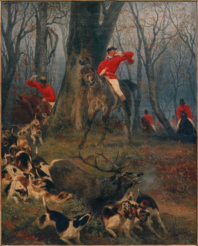 Caccia alla parforce da Rudolf Carl Huber