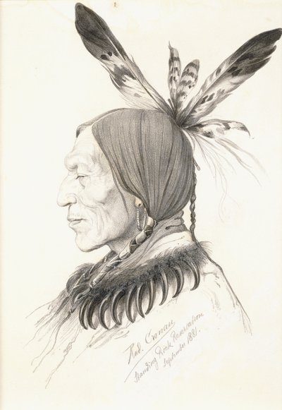 Heu-Topa, Quattro Corna o Jagoo, Il Narratore, Capo degli Hunkpapa Sioux da Rudolf Cronau
