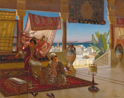 Le filatrici di lana da Rudolphe Ernst