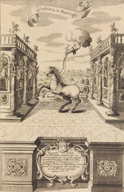 Album di disegni di bit, 1674 da Rudolf Franz Ferdinand von Talmberg
