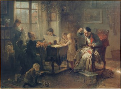 Scena familiare da Rudolf Hausleithner