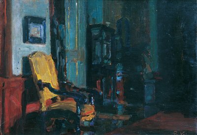 Interno (Castello Dioseg presso Pressburg) da Rudolf Konopa