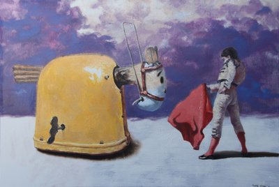 Il matador e il toro giallo da Rudolf Kosow