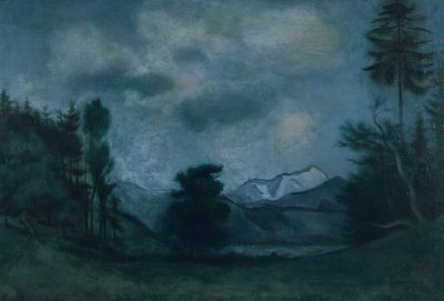 Paesaggio alpino da Rudolf Kremlicka