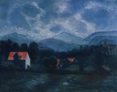 Paesaggio alpino da Rudolf Kremlicka