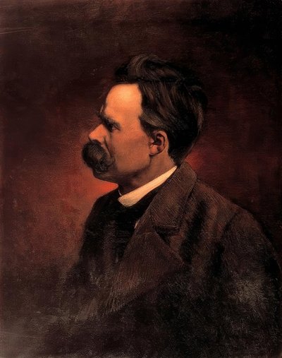 Ritratto di Nietzsche da Rudolf Köselitz