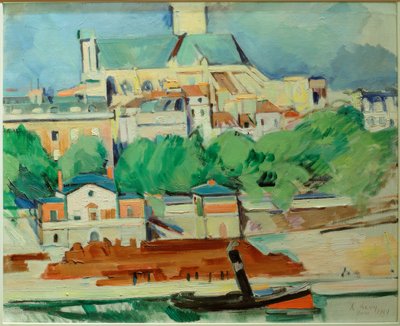 Rive della Senna a St. Gervais-St. Protais da Rudolf Levy