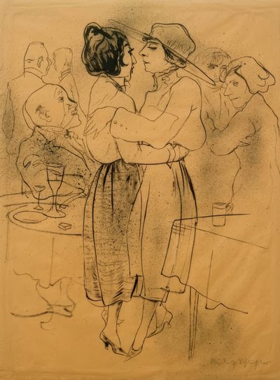 Nella sala da ballo da Rudolf Schlichter