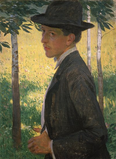 Autoritratto, circa 1905 da Rudolf Vejrych