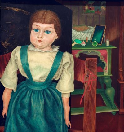 Bambola e interno da Rudolf Wacker