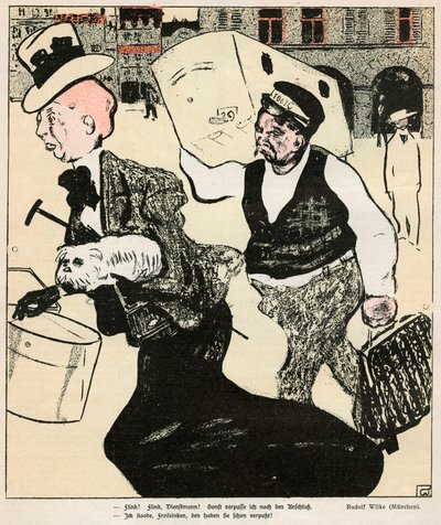 La Signora e il Portiere da Rudolf Wilke