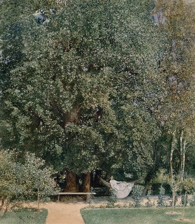 Dal parco termale di Tepliz da Rudolf von Alt