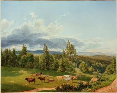 Vista dalla cappella di Rosalia da Rudolf von Alt