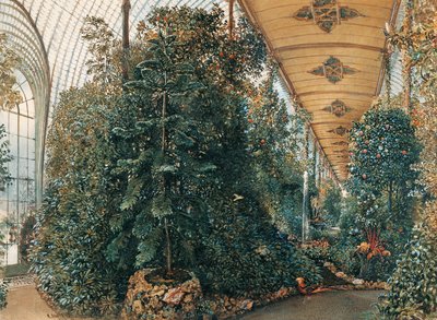 Interno della Casa delle Palme del Palazzo di Lednice da Rudolf von Alt