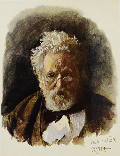 Autoritratto da Rudolf von Alt