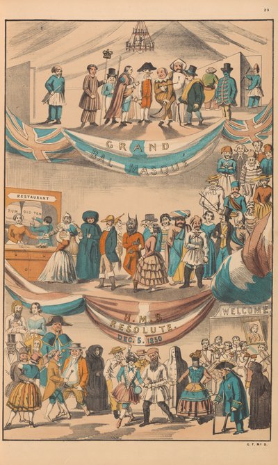 Facsimile delle Illustrated News, c.1852 da Rudolph Ackermann