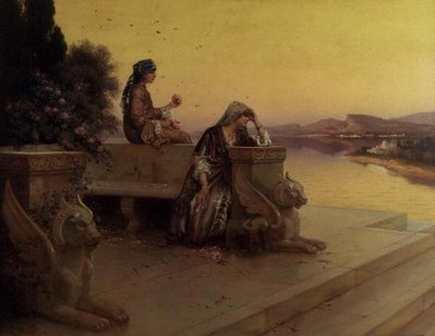Sulla terrazza da Rudolphe Ernst