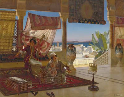 Le filatrici di lana da Rudolphe Ernst