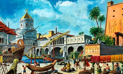 Alessandria (gouache su carta) da Ruggero Giovannini