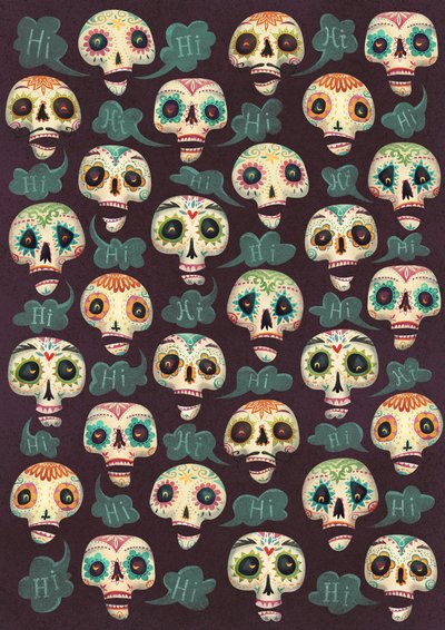 Motivo di Halloween, 2015 da Runa Anastasiya Rudaya