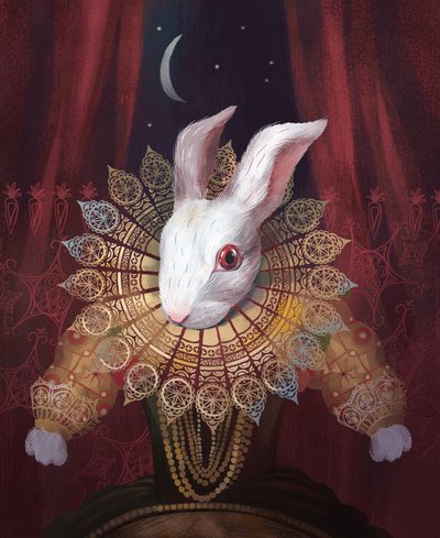 Bianco come la luna, 2016 da Runa Anastasiya Rudaya