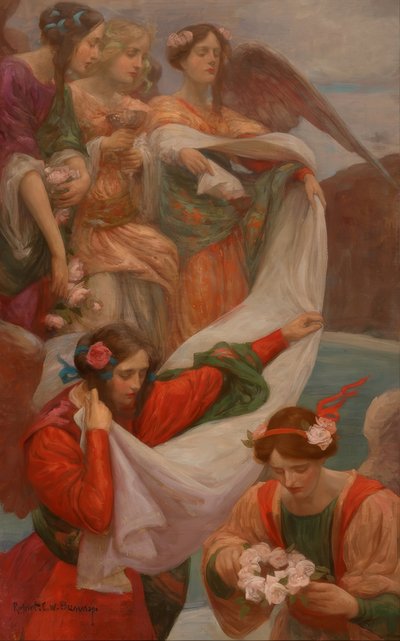 Angeli discendenti da Rupert Bunny