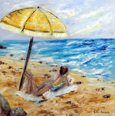 Giornata in spiaggia, 2022 da Ruslana Levandovska