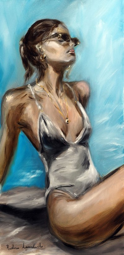 Vicino alla piscina da Ruslana Levandovska