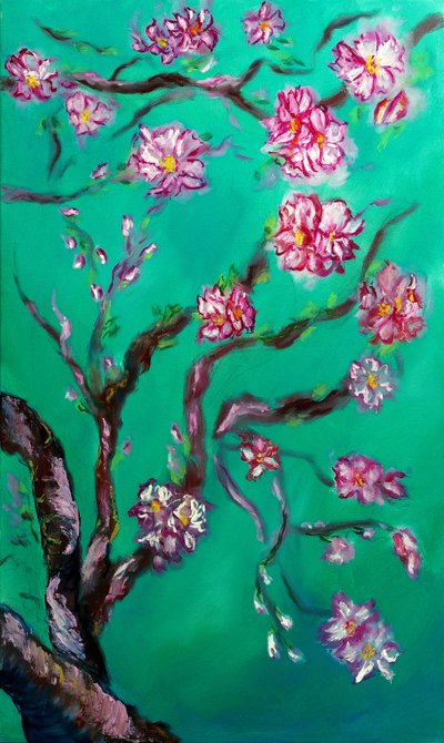 Eternal Blossoms Triptych - destra, 2024 da Ruslana Levandovska