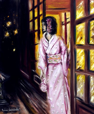 Lucciole a Kyoto, 2022 da Ruslana Levandovska
