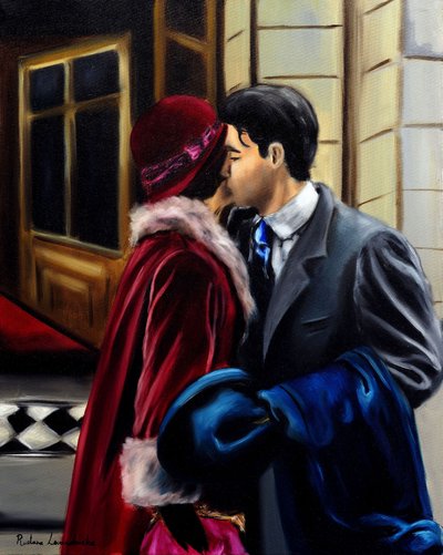 Romanticismo senza tempo, 2024 (olio su tela) da Ruslana Levandovska