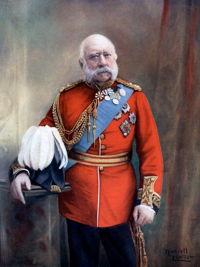 Principe Giorgio, Duca di Cambridge, membro della famiglia reale britannica, fine XIX-inizio XX secolo da Russell and Sons